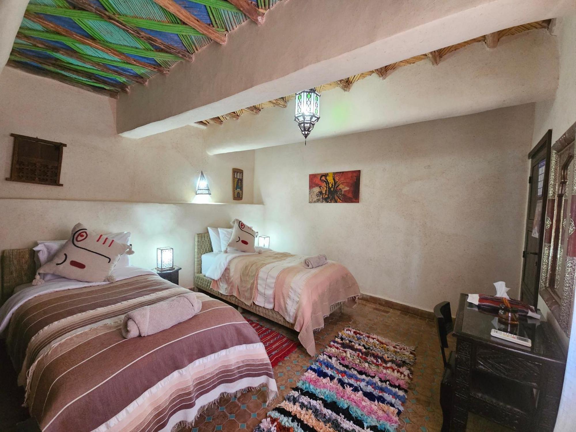 Kasbah La Cigogne Bed & Breakfast Aït Benhaddou Exterior photo